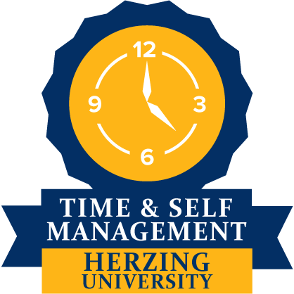 Time  & Self-Management Badge - Herzing University